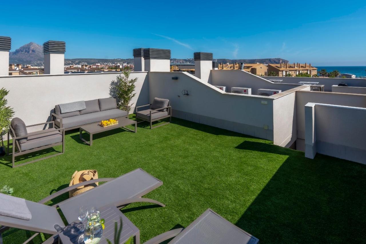 Ferienwohnung Arenal Dream Seaside Penthouse Jávea Exterior foto